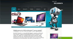 Desktop Screenshot of microheartcomputers.in